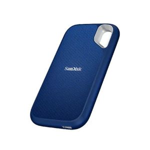 SanDisk 1TB Extreme Portable External SSD,impressive read speeds of up to 1050MB/s and write speeds of up to 1000MB/s With Carry Bag- Refurbhised