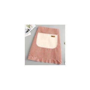 Half-length Zipper Large Pocket Apron  Kitchen Cooking Apron