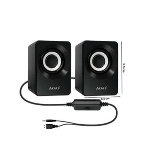Portable Computer Speaker laptop Speakers Computer Speakers,- Multicolor 