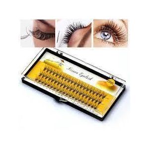 Flutter Lashes Professional Makeup Individual Cluster Eye Lashes 60 PC’s Grafting Eyelashes Soft Eyelash Extension Makeup