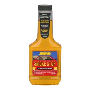 ABRO Smoke stop oil additive for engine maintenance 