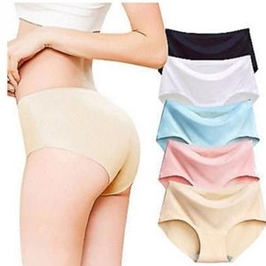 European and American Seamless Medium Waist Ice Silk Cute Girl Style  Underpants. - China Women Underwear and Plus Size Underwear price