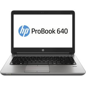 Hp Refurbrished ProBook 640 G1 -  14" Intel Core i5 16GB RAM 500GB HDD - Silver,Black