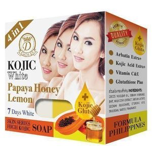 Kojic White With Papaya Honey Lemon 7Days Soap