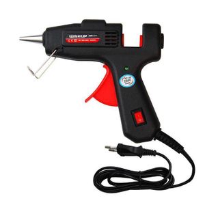 WISEUP 20W Hot Melt Glue Gun - Black
