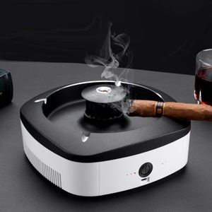 Smart Ashtrays, Creative Home Smoke-free Ashtray, Retro Office Ashtrays, Decorative Ornaments,Usb Air Purifier Ashtrays Anti-smelling, Anti-smoking, Smoke Disposal,