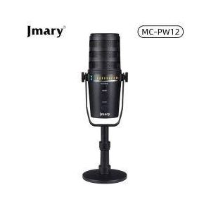 Jmary USB Condenser Microphone For Recording, Podcasting, Streaming And Gaming. Professional USB/USB-c Mic For Computer, Laptop, Phone And Mac, Plug And Play, Cardoid & Bi-Directional Mode- Black