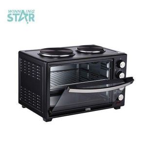 Winningstar Versatile Electric Countertop Oven with Dual Hot Plates