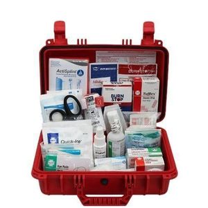 Standard First Aid Kit Box HSE For 50 People Essential Box For Workplace And Home.