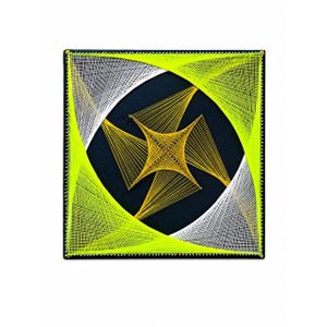 Art Mini string Square wall design hanging  Size 30cm by 30 cm