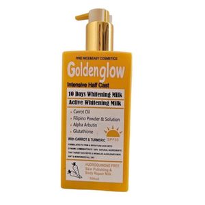 Half Cast Goldenglow Intensive 10days whitening milk lotion 