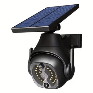 Beqqk LED Motion Sensor Solar Powered Wall Light, Wireless Camera Floodlights