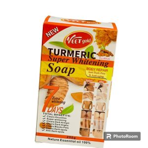 Veetgold Turmeric Anti-Aging & Anti Dark Spots Soap, 250g