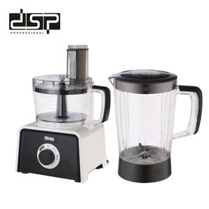 Dsp 7-in-1 Multifunction Food Processor with Juicer Extractor - Black