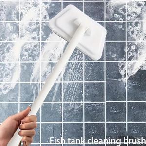 Versatile Long-Handle Cleaning Brush Bathtubs, Tiles, Glass & Floors - No Power Needed, Ideal For