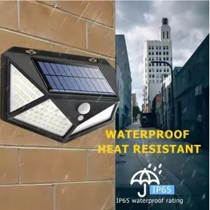 Solar Lamp Outdoor Garden Decoration Solar LED Light Waterproof Sunlight Powered Spotlight with Motion Sensor
