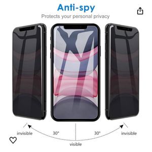Screen Guard Anti Spy Privacy Screen Protector For IPhone XR And IPhone 11