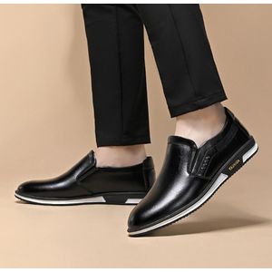 Men's Dress Leather Shoes Oxford Shoes for Men Formal Pointed Lace Up Business shoes