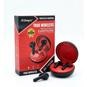 Aldeepo AD-TW680 True Wireless Bluetooth Earbuds – Super Bass, HD Calls, Long Battery Life