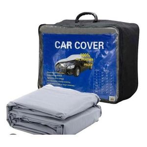 Universal waterproof car cover designed for all-weather protection. 