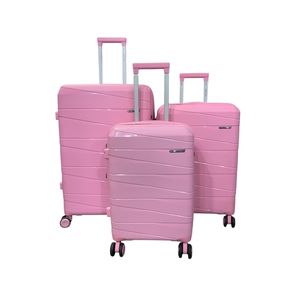 Rubber plastic Suitcase 4-Wheel Spinner Strong Material Durable It's Water Proof It Can With Stand In All Situations It's For Traveling And Introduction Ceremonies 