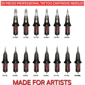 20PCS Tattoo Cartridge Needles Pack Of 20 Pieces, Tattooing & Microblading Cartridges Needle