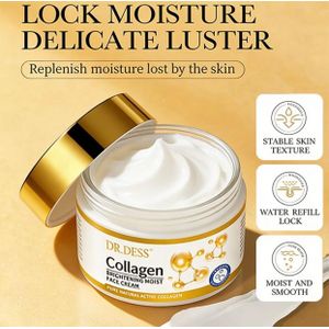 Collagen whitening face cream 