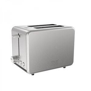 WINNING STAR Quality Stainless Steel Bread Toaster With Reheat And Defrost Function-Silver
