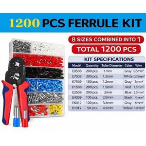 Tubular Terminal Crimping Pliers for Electricians,Wire crimping pliers- Hexagonal/Cold Press Type, European Standard, with Pin and Tubular Jaws