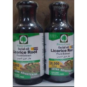Pretty Cowry Licorice Root Facial oil  fluid  extract  for Extra Whitening -75ml 
