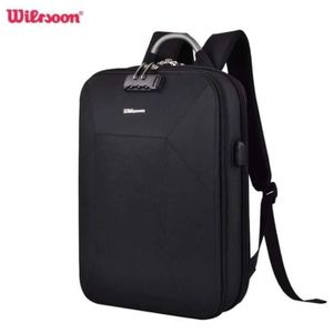 Wiersoon A Water Proof Material Anti-thfety Laptop Bag With Good Quality Durable Light Weight With 2 Portions And Laptop Provision Inside Very Strong It Has Ear Phone Cable And Power Bank Port Inside