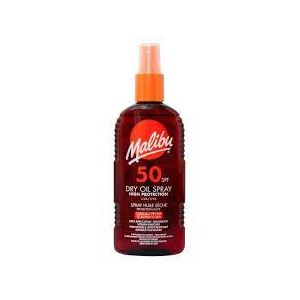 Malibu SPF50 High Protection UVA/UVB  Dry Oil Spray