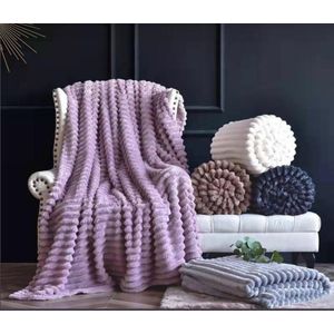 Throw / soft Blanket 6x6 - Multicolour 