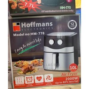 Hoffmans 10 LITERS / 10L air fryer HM 778 - black