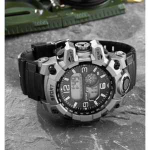 Generix Dial Watch Electronic Sports Watch Waterproof Sports Watch Alarm Clock
