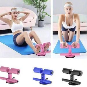 portable suction sit-up bar, an at-home core exercise tool
