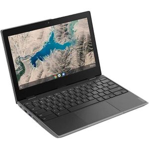 Lenovo 100e Storage 64GB SSD EMMC / 4GB RAM WiFi - HDMI - Camera - Bluetooth Refurb (6 Months WRTY) Small & Slim - Black . 
