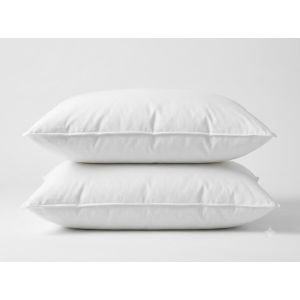 A Pair Of Fiber Pillow- white 
