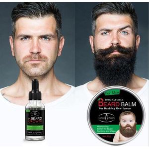 Men All-in-One Men’s Beard Care Kit is designed to take your facial hair from wild and dry to smooth - Transparent.