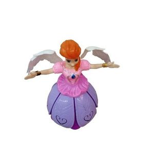 Dancing Angel Girl Robot with Lights and Music Multicolor