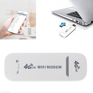 3in1 4G LTE USB Modem with Wi-Fi Hotspot – 150Mbps Wireless Router, Plug & Play, Micro SIM, for Laptop, Tablet, Smartphone – White