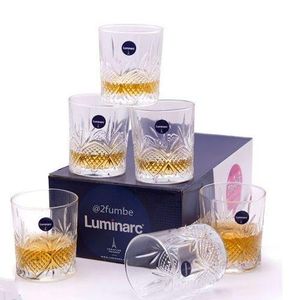 Other 6 Pieces Water, Juice, Whisky Glasses Tumblers-Colorless.