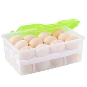 Other Plastic Double Egg Tray Storage - Green