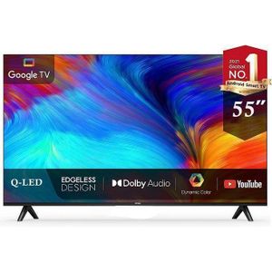 Hisense 55 Inch QLED 4K Smart TV - Black