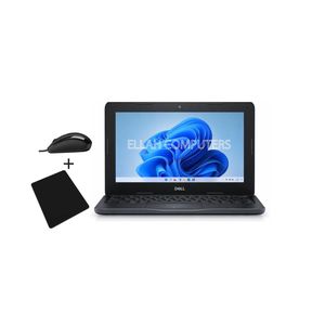DELL 3000 Mini Laptop, Intel Celeron,4GB RAM,64GB SSD,11.6" Win 11 Pro,Grey-Refurbished