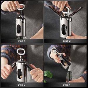 Portable Corkscrew,Zinc Alloy Wine Opener