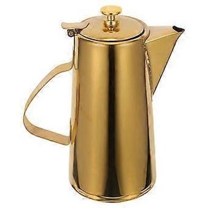 Stainless Steel Water Coffee Pot Ice Tea Jug Kettle Pitcher with Lid  Teapot, Integrated Coverfor Restaurants, Conference Rooms, Living Room