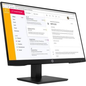 HP P24h G4 24” IPS 24-inch With Audio/Speakers Height Adjustable Monitor Display