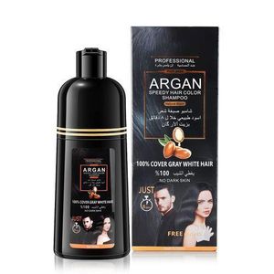Vojo  Black Hair Dye Shampoo for Men, Instant Hair Dye for Men Women Black Color, 100% Grey Coverage, Herbal Ingredients and Ammonia Free, Hair Color Shampoo for Men(500ml)