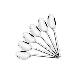 Set Of 6 Silver Table Spoons